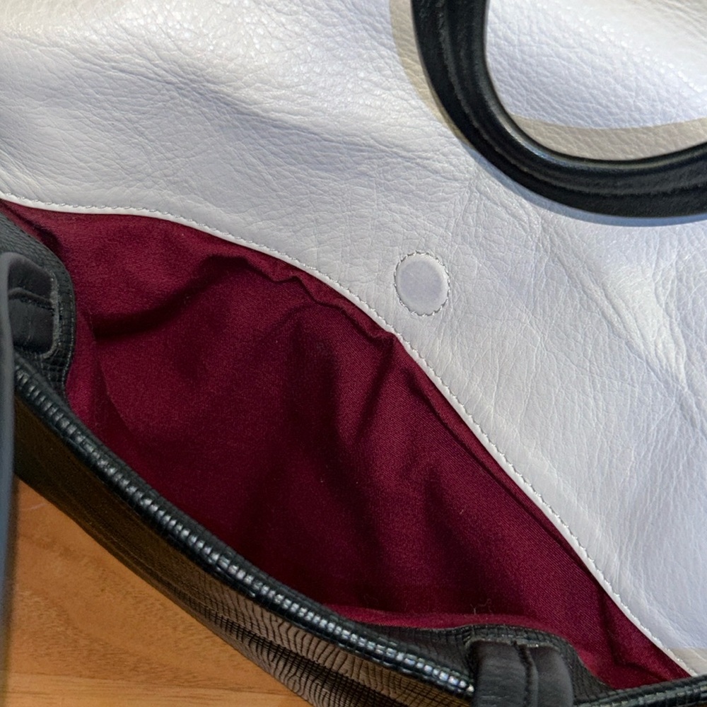 Marc by Marc Jacobs Black And White Leather Bag - Picture 9 of 16